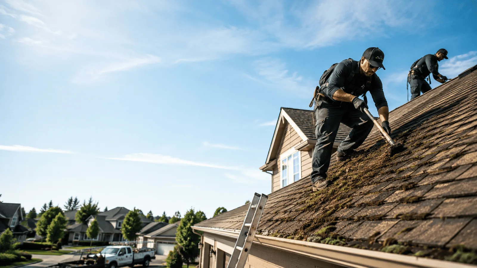 Roof Moss Removal in Abbotsford, WI near me